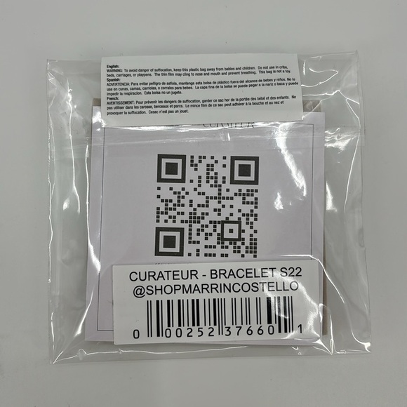 Marrin Costello Soleil Diamond Gold Bracelet w/ white topaz 7.25" NWT S22 - Picture 10 of 11